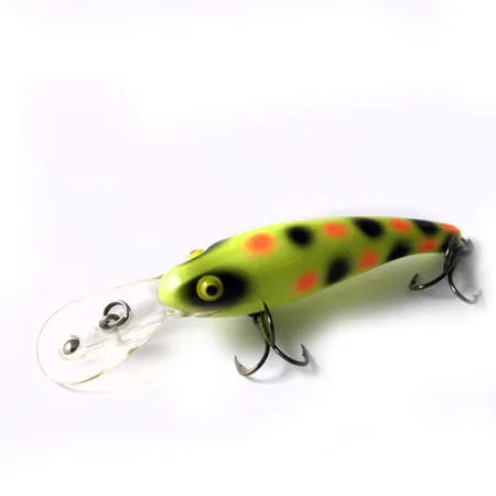 Cotton Cordell Wally Diver, жовтий/чорний/червоний, 14 г, воблер #0210