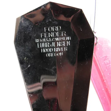 Luhr Jensen Ford Fender Lake Troll тролінгова гірлянда, нікель/рожевий, 27 г, до рибалки #0217