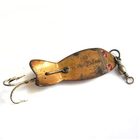 South Bend FLASH-ORENO, мідь/червоний, 25 г, блесна коливалка (колебалка) #0230