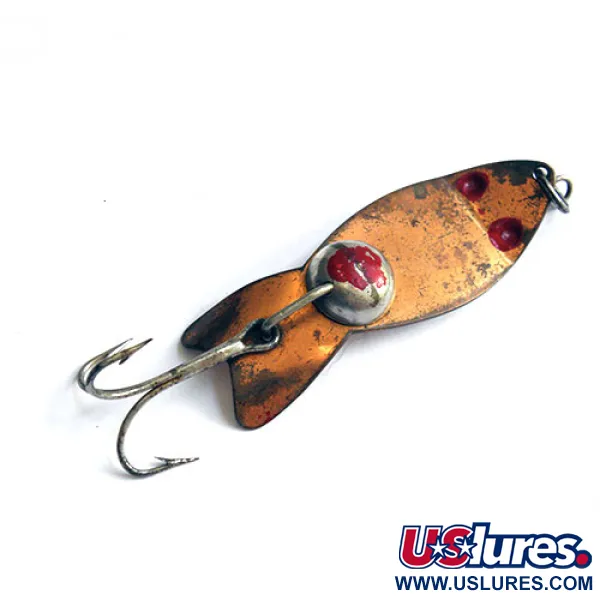 South Bend FLASH-ORENO, мідь/червоний, 25 г, блесна коливалка (колебалка) #0230