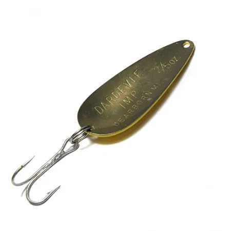 Eppinger Dardevle Imp, жовтий/червоний, 2/5 oz (11 г), блесна коливалка (колебалка) #0240