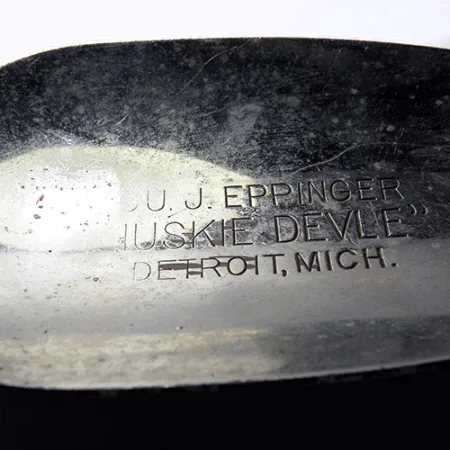 Eppinger Dardevle Huskie Devle, червоний/білий, 91 г, блесна коливалка (колебалка) #0245