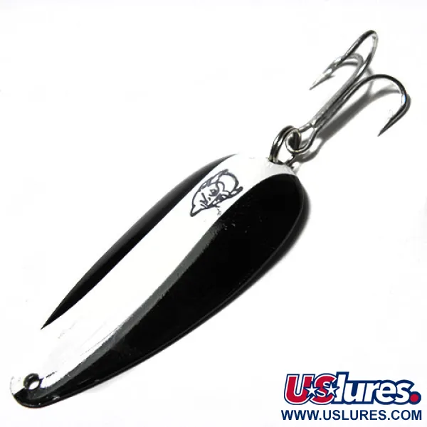 Eppinger Dardevle Dardevlet, чорний/білий, 3/5 oz (21 г), блесна коливалка (колебалка) #0265