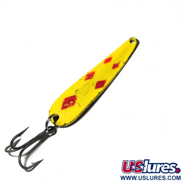 Eppinger Dardevle Seadevle Imp, жовтий/червоний Five of Diamonds, 28 г, блесна коливалка (колебалка) #0269