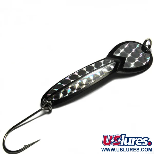 Loco Luhr Jensen, чорний/голограма, 23 г, блесна коливалка (колебалка) #0281