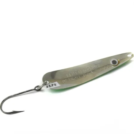 Eppinger Dardevle Flutter-Chuck, білий/неоновий зелений, 8 г, блесна коливалка (колебалка) #0284