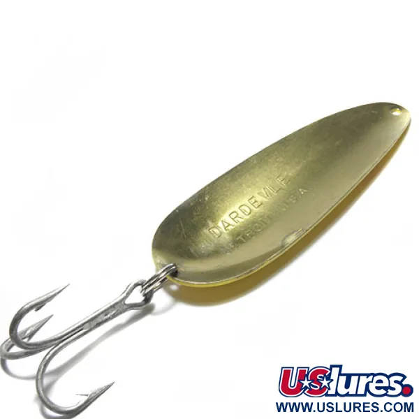 Eppinger Dardevle, жовтий/червоний Five of Diamonds, 1 oz (28 г), блесна коливалка (колебалка) #0303