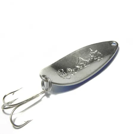 Seneca Little Cleo (Hula Girl), білий перламутровий/синій, 14 г, блесна коливалка (колебалка) #0314