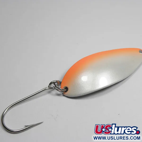 Seneca Little Cleo (Hula Girl), білий/помаранчевий, 14 г, блесна коливалка (колебалка) #0345