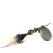  Mepps Aglia 0 dressed (з хвостом), срібло, 2,5 г, блешня оберталка (вертушка) #0347