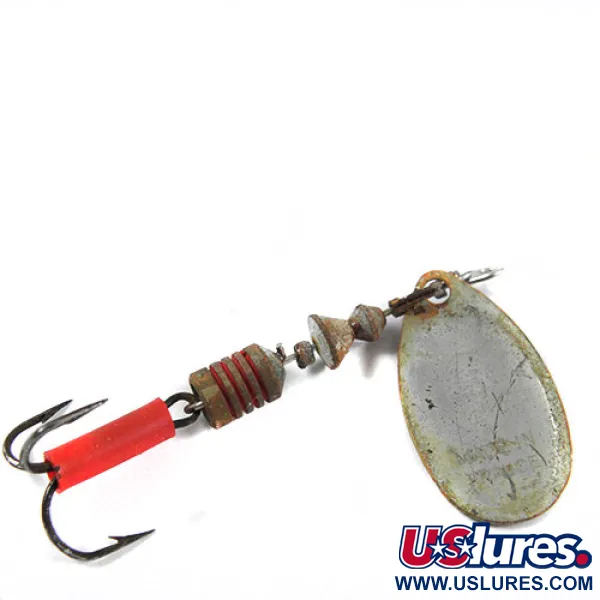  Mepps Aglia 2, срібло/червоний/білий, 4,5 г, блешня оберталка (вертушка) #0350