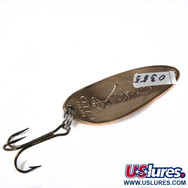 Seneca Little Cleo (Hula Girl), бронза, 10 г, блесна коливалка (колебалка) #0355