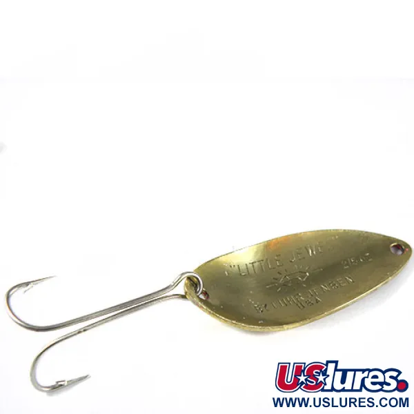 Luhr Jensen Little Jewel, латунь, 14 г, блесна коливалка (колебалка) #0363