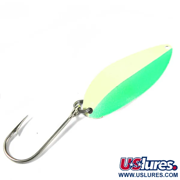 Seneca Little Cleo (Hula Girl, світиться в темряві), білий/зелений, 7,5 г, блесна коливалка (колебалка) #0375
