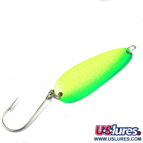 Looter Acme, жовтий/зелений, 3,6 г, блесна коливалка (колебалка) #0376