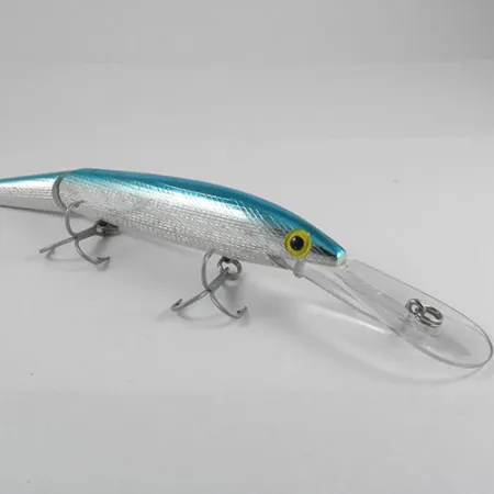 Rebel spoonbill Minnow Jointed, срібло/синій, 21 г, воблер #0397