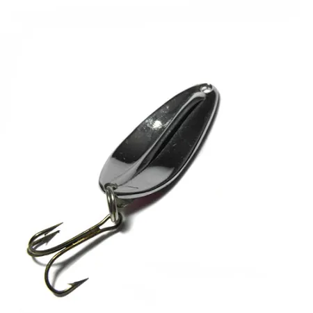 TODDCO Main liner, нікель/бордова голограма/неонова жовта голограма, 7,5 г, блесна коливалка (колебалка) #0414