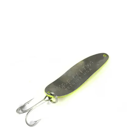 Eppinger Dardevle Cop-E-Cat 7300, жовтий/червоний, 10 г, блесна коливалка (колебалка) #0425