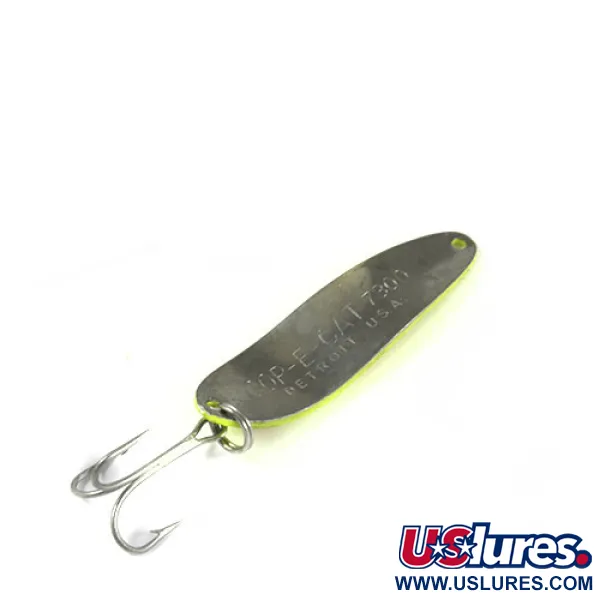 Eppinger Dardevle Cop-E-Cat 7300, жовтий/червоний, 10 г, блесна коливалка (колебалка) #0425