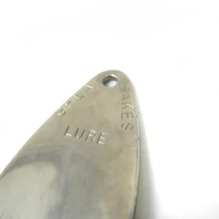 Great Lakes Lures Great Lakes, нікель/зелений, 11 г, блесна коливалка (колебалка) #0435