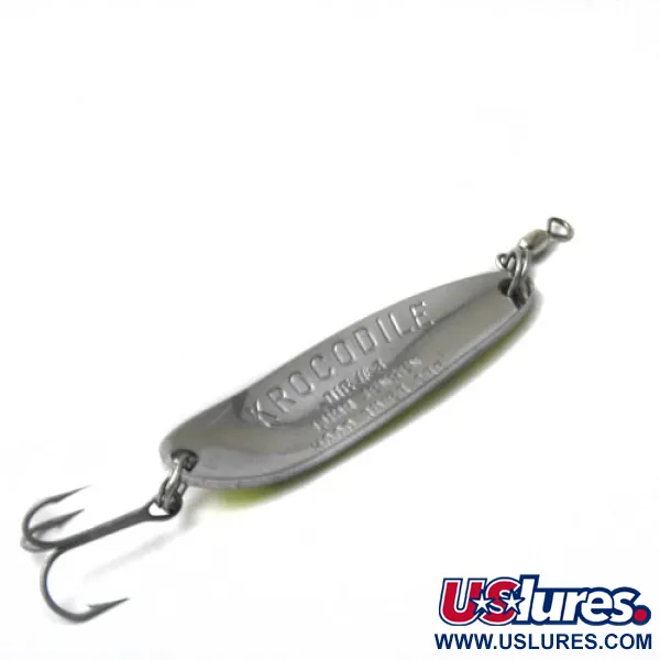 Luhr Jensen Krocodile DIE #3, помаранчевий/чорний/жовтий, 14 г, блесна коливалка (колебалка) #0450