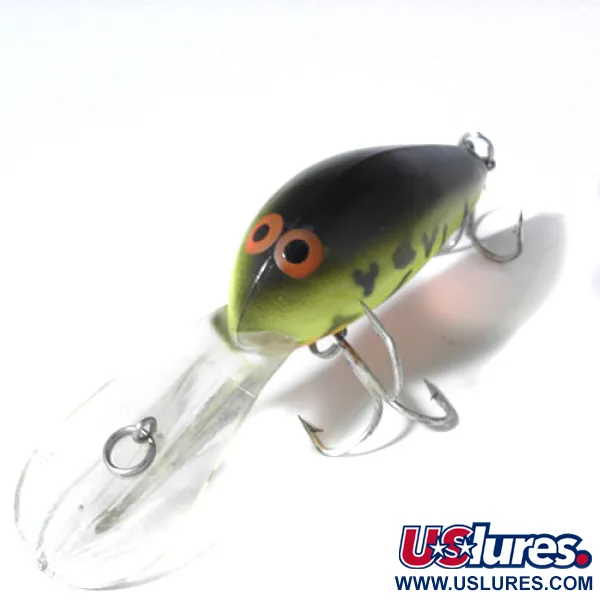  Norman Deep Little N, коричневий/зелений/помаранчевий, 10 г, воблер #0472