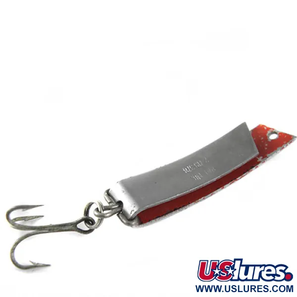 South Bend Super-Duper 506, нікель/червоний, 7 г, блесна коливалка (колебалка) #0491