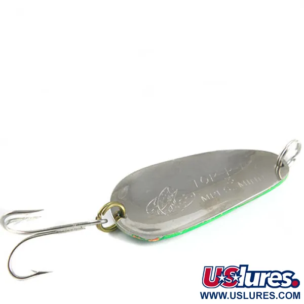 Blue Fox TOR-P-DO 3​, зелений/чорний/нікель, 28 г, блесна коливалка (колебалка) #0495