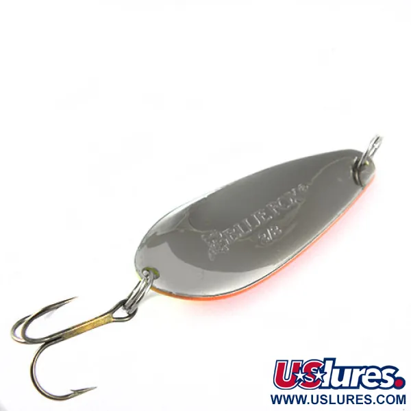 Blue Fox Strobe Tear Drop Spoon, Fire Tiger, 11 г, блесна коливалка (колебалка) #0500