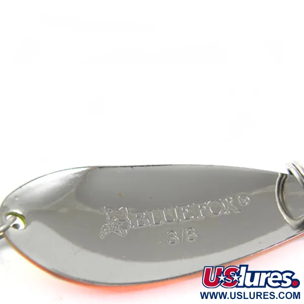 Blue Fox Strobe Tear Drop Spoon, Fire Tiger, 11 г, блесна коливалка (колебалка) #0500