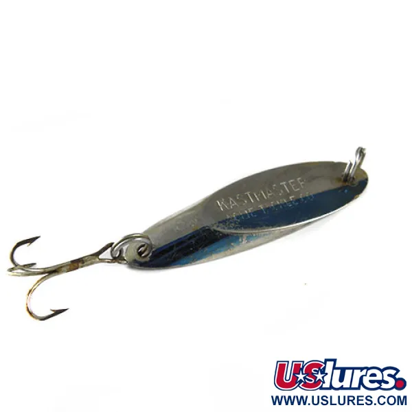Acme Kastmaster, нікель/синій, 10,5 г, блесна коливалка (колебалка) #0504