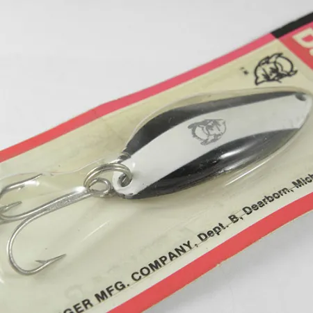 Eppinger Dardevle Devle-Dog, чорний/білий, 14 г, блесна коливалка (колебалка) #0520