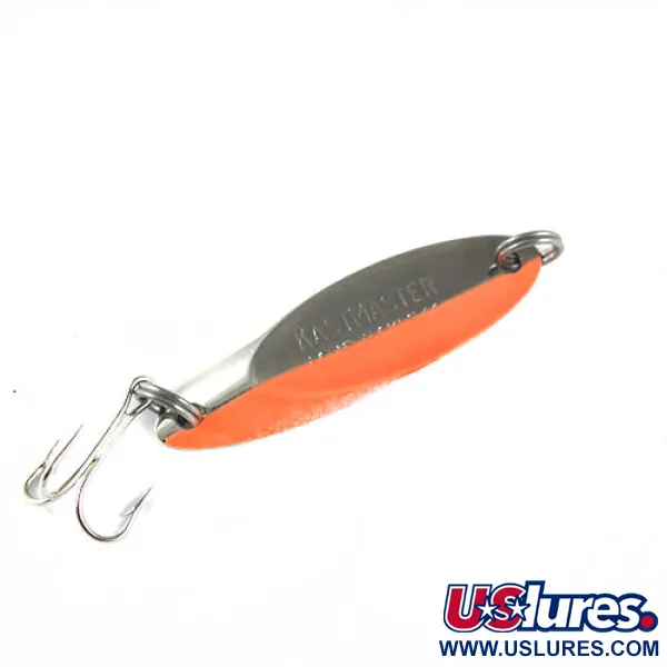 Acme Kastmaster, нікель/помаранчевий, 7 г, блесна коливалка (колебалка) #0531