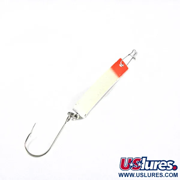 South Bend Super-Duper 506, білий/червоний, 7 г, блесна коливалка (колебалка) #0539