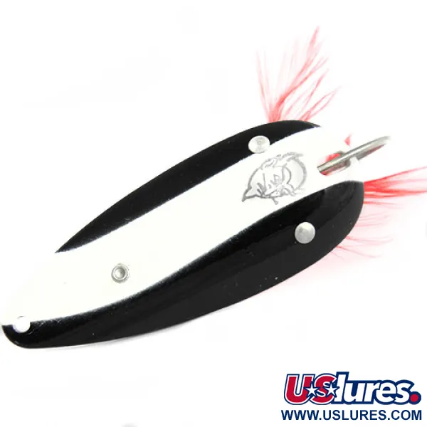 Eppinger Незачіпляйка Dardevle Dardevlet, чорний/білий, 21 г, блесна коливалка (колебалка) #0542