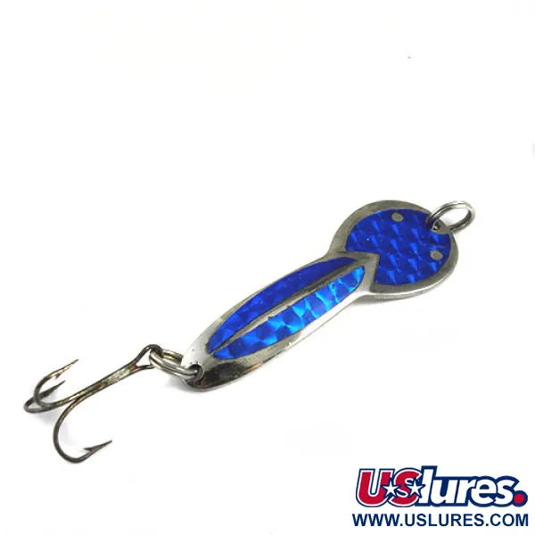 Acme Dazzler #3, нікель/синій, 17 г, блесна коливалка (колебалка) #0555