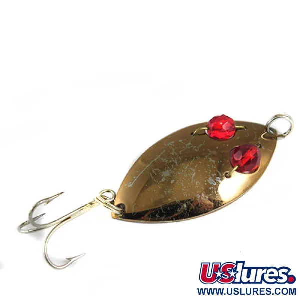 Hofschneider Red Eye Junior, бронза/червоні очі, 13 г, блесна коливалка (колебалка) #0562