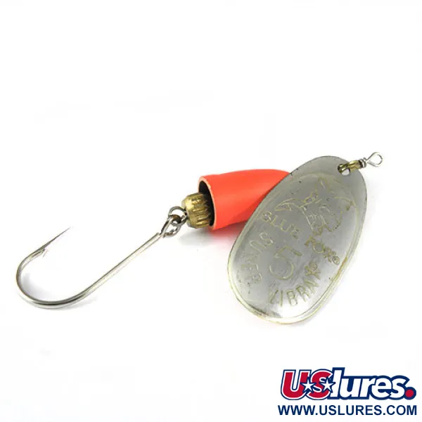  Blue Fox Super Vibrax 5, срібло/помаранчевий, 13 г, блешня оберталка (вертушка) #0583