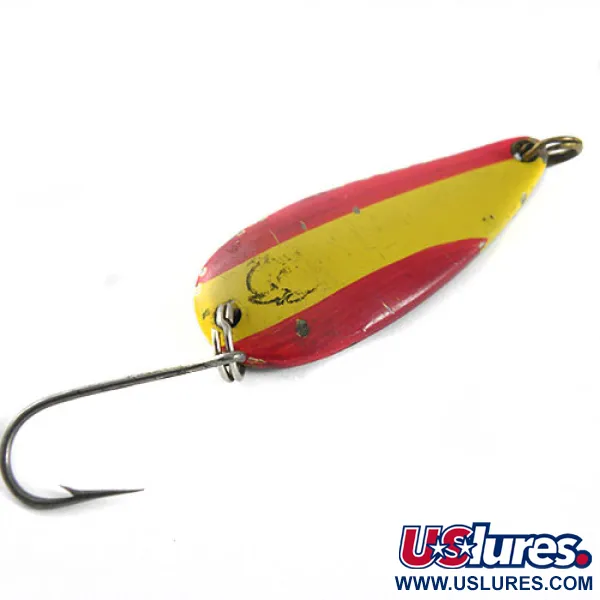 Eppinger Dardevle Spinnie, жовтий/червоний, 9 г, блесна коливалка (колебалка) #0613