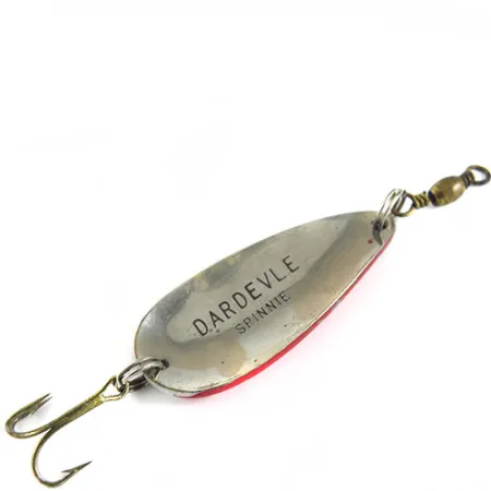 Eppinger Dardevle Spinnie, червоний/білий, 6 г, блесна коливалка (колебалка) #0644