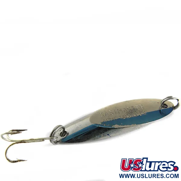 Acme Kastmaster, нікель/синій, 10,5 г, блесна коливалка (колебалка) #0647