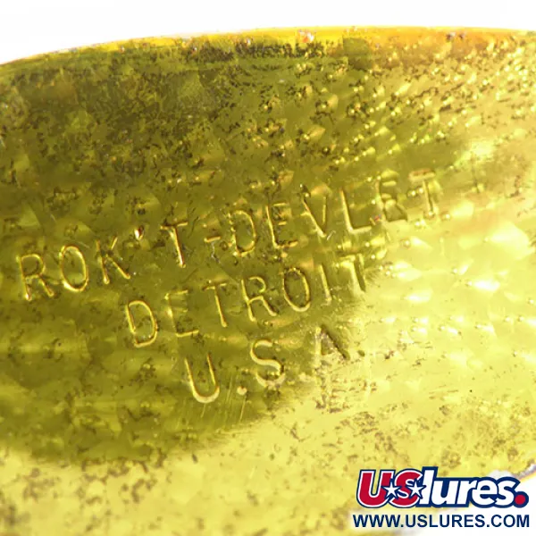 Eppinger Dardevle Rok't Devle, Сrystal золотий кристал, 36 г, блесна коливалка (колебалка) #0651