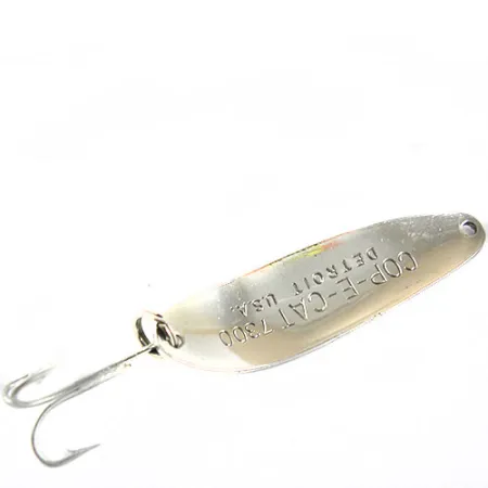 Eppinger Dardevle Cop-E-Cat 7300, нікель/зелений, 10 г, блесна коливалка (колебалка) #0653