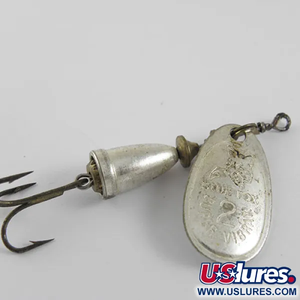  Blue Fox Super Vibrax 2, срібло, 6 г, блешня оберталка (вертушка) #0659