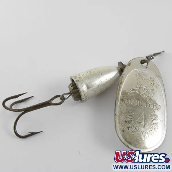  Blue Fox Super Vibrax 4, срібло, 10 г, блешня оберталка (вертушка) #0662