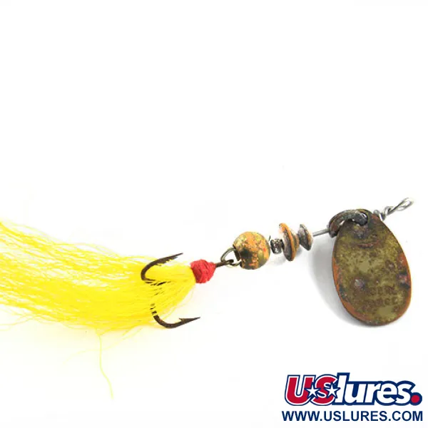  Mepps Aglia 0 dressed, білий/червоний, 2,5 г, блешня оберталка (вертушка) #0688