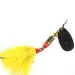  Mepps Black Fury 3 Dressed, чорний/жовтий, 7 г, блешня оберталка (вертушка) #0698