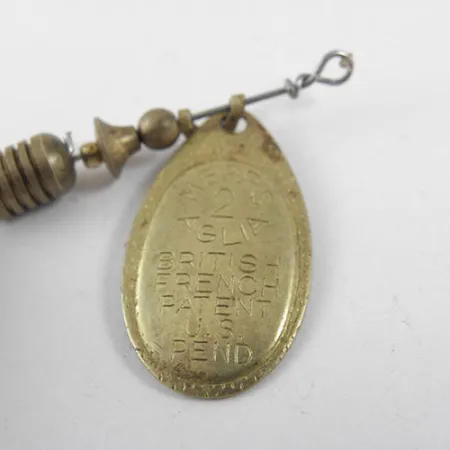 Mepps Aglia 2 Dressed, латунь, 4,7 г, блешня оберталка (вертушка) #0714