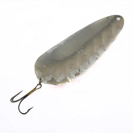 Lucky Strike 4.5 Nickel Half Wave, нікель/червоний/білий, 38 г, блесна коливалка (колебалка) #0734