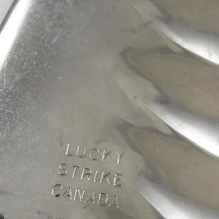 Lucky Strike 4.5 Nickel Half Wave, нікель/червоний/білий, 38 г, блесна коливалка (колебалка) #0734